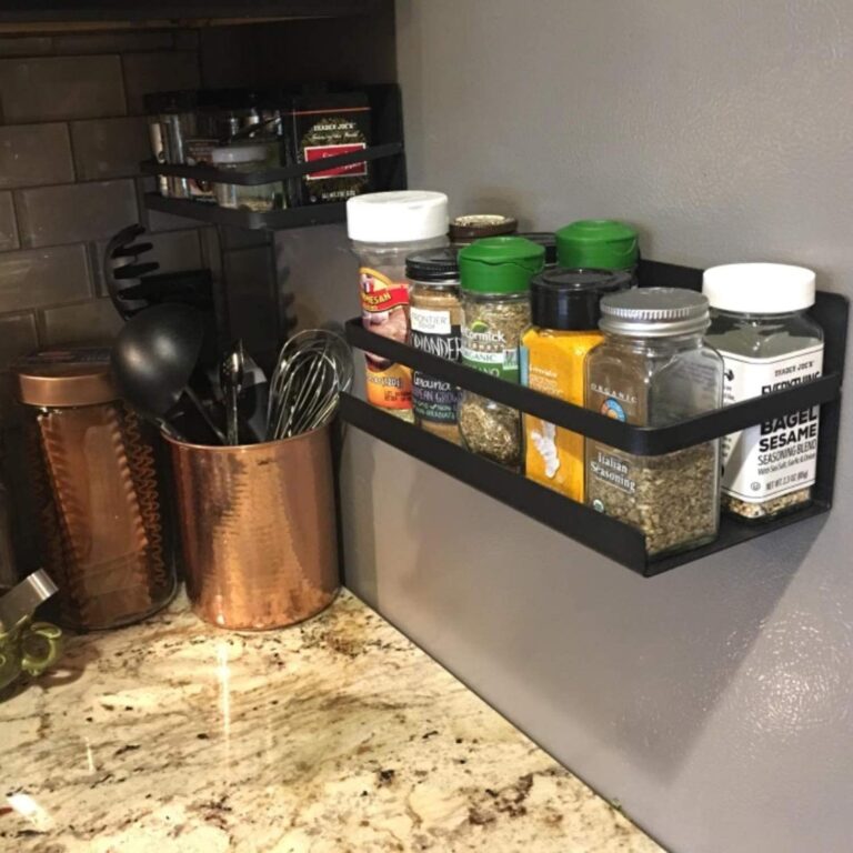 magnetic spice rack - 20 genius products for the most organized kitchen