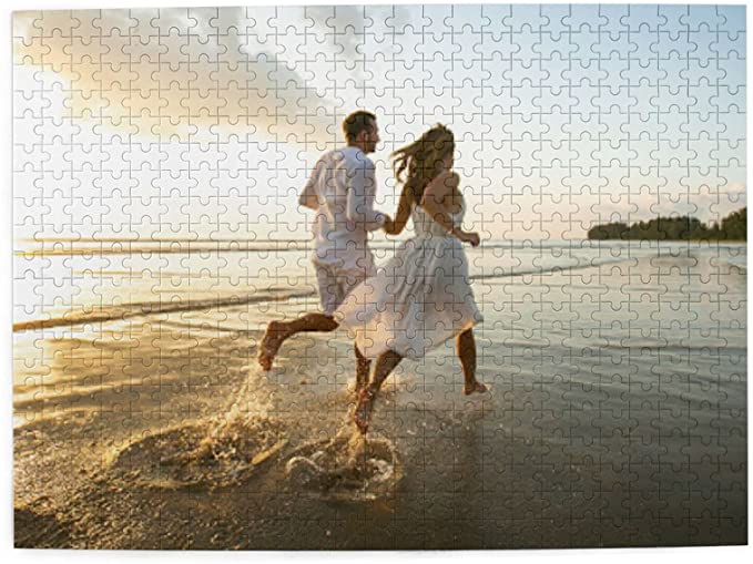 custom puzzle of a couple - 25 insanely good valentines day gifts for her