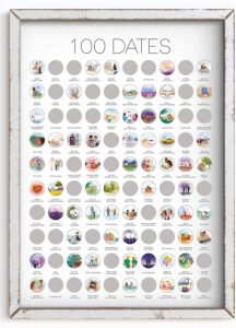 dates scratch off poster - 25 insanely good valentines day gifts for her