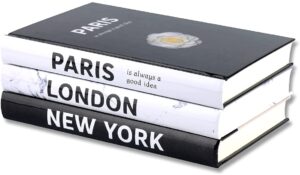 black and white fashion books - 20 decor ideas to make your apartment look expensive