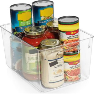 clear bins - must haves for a super organized pinterest worthy pantry