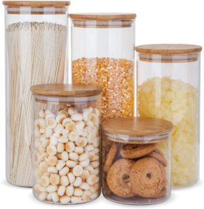 food storage containers - must haves for a super organized pinterest worthy pantry
