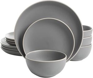 grey plates - the ultimate best first apartment checklist