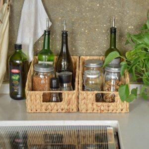 wicker baskets - must haves for a super organized pinterest worthy pantry