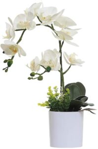 faux orchid - desk decor to inspire productivity and creativity