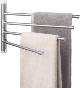 swinging town rack - 19 seriously amazing bathroom organizing solutions