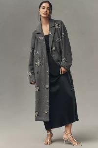 embellished wool blend coat anthropologie top rated gifts
