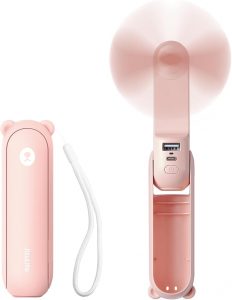 handheld portable fan - stocking stuffers for her